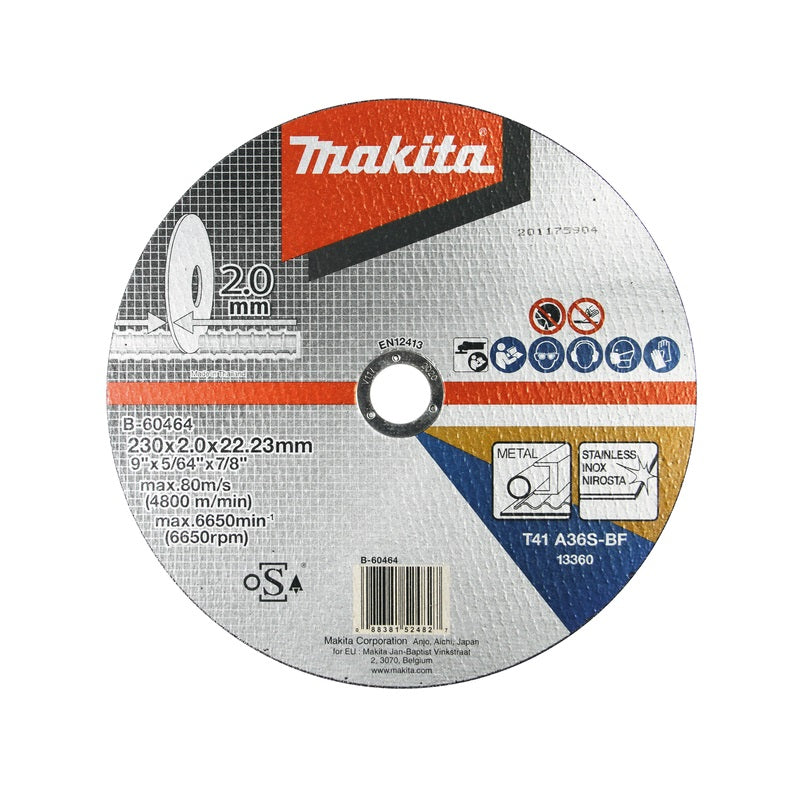 Makita B-60464 Thin cutting disc for metal 230x2 A36S