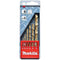 Makita D-43555 Set of HSS-TiN metal drill bits (6 pieces).