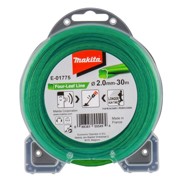 Makita e-01775 "Grass trimmer line Ø2.0 mm 30 m type: "Clover""