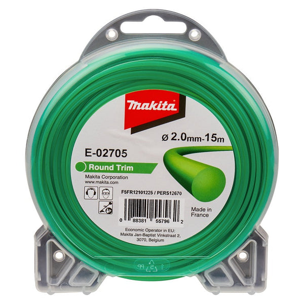 Makita e-02705 "Grass trimmer line Ø2.0 mm 15 m type: "Round""