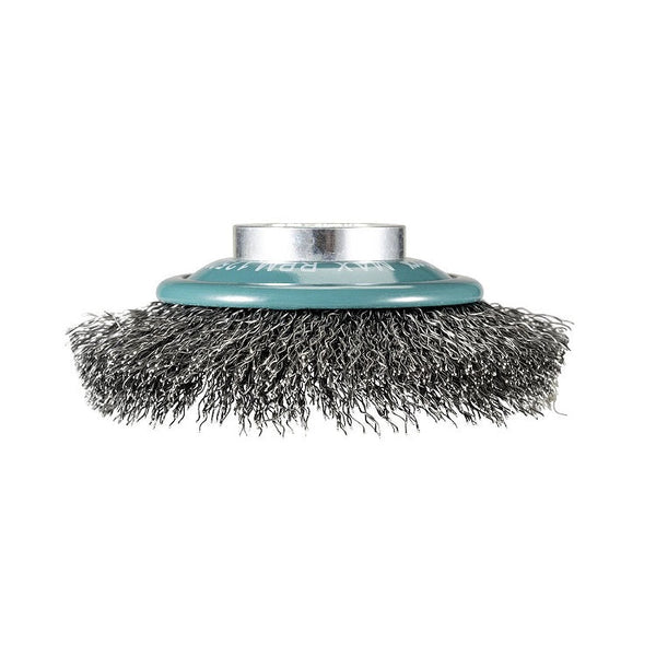 Makita D-73449 Wire cone brush with crimped wire (steel) X-LOCK 100/0.3mm