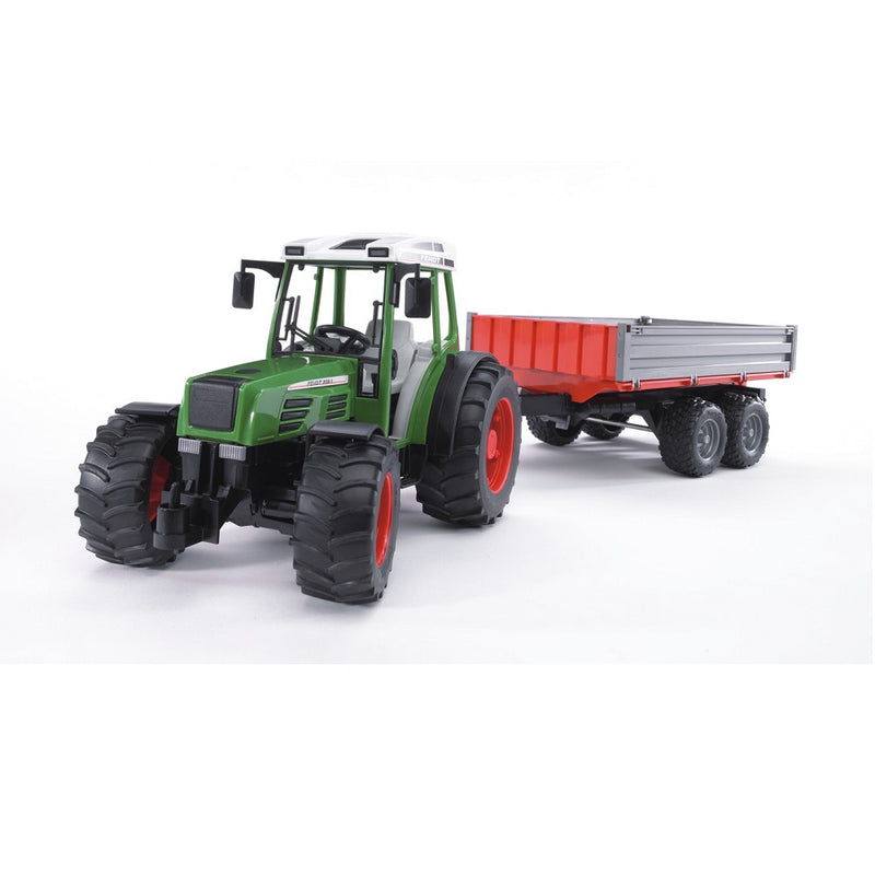 BRUDER | Agricultural machinery | Fendt tractor 209 S with trailer | 1:16