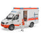 BRUDER | Special machine | Mercedes Benz Sprinter ambulance + driver figure | 1:16