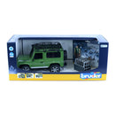 BRUDER | Forestry | Land Rover Defender with figure of forester and dog | 1:16