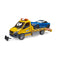 BRUDER | Special machine | Mercedes Benz Sprinter tow truck with a roadster | 1:16