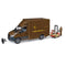 BRUDER | Special machine | Mercedes Benz Sprinter UPS Courier | 1:16