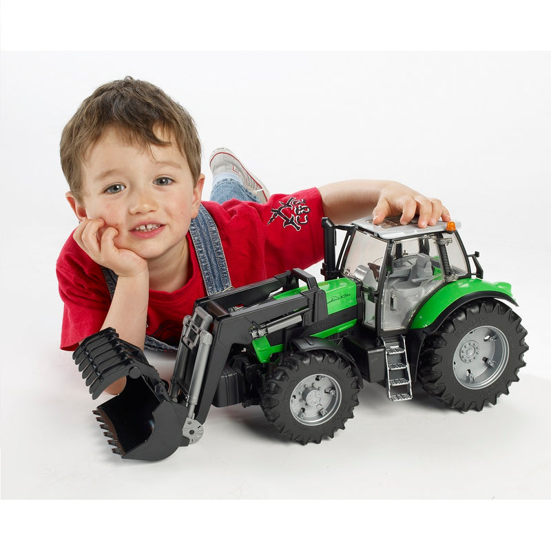 BRUDER | Agricultural machinery | Deutz agrotron X720 tractor with loader | 1:16