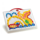 Quercetti Set - For Mosaic Lessons (10-15-20 Mm Chips (280 Pieces) + Board 28X20)