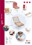 Mr. Playwood | Game “Fifteen” | Mechanical Wooden Model