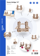 Mr. Playwood | “Tower Bridge S” | Mechanical Wooden Model