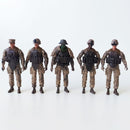 Game set of ELITE FORCE soldiers figures — RECONNAISSANCE (5 figures, accessories)