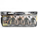 Game set of figures of soldiers ELITE FORCE - RANGERS (5 figures, accessory)