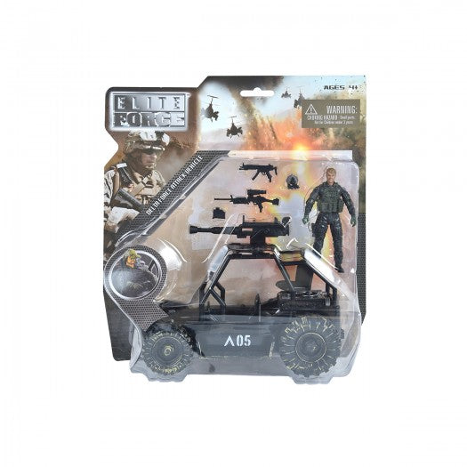 Game set ELITE FORCE - ASSAULT MACHINE "DELTA" (machine, figure, accessory)