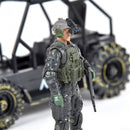 Game set ELITE FORCE - ASSAULT MACHINE "DELTA" (machine, figure, accessory)