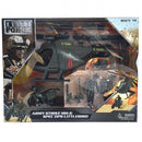 Game set ELITE FORCE - MULTI-PURPOSE ROTOR MH-6 (rotor, motorcycle, figures, accessories)