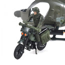 Game set ELITE FORCE - MULTI-PURPOSE ROTOR MH-6 (rotor, motorcycle, figures, accessories)