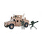 Game set ELITE FORCE — HUMVEE M1114 ARMORED VEHICLE (car, figure, accessories)