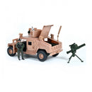 Game set ELITE FORCE — HUMVEE M1114 ARMORED VEHICLE (car, figure, accessories)