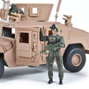 Game set ELITE FORCE — HUMVEE M1114 ARMORED VEHICLE (car, figure, accessories)