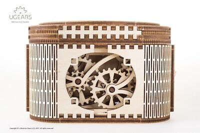 UGEARS - Mechanical Wooden Models - Treasure Box Model