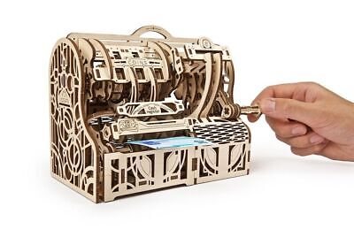 Ugears Cash Register - Mechanical Wooden 3D Puzzle