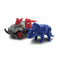 Road Rippers | Playset | Car and Triceratops blue