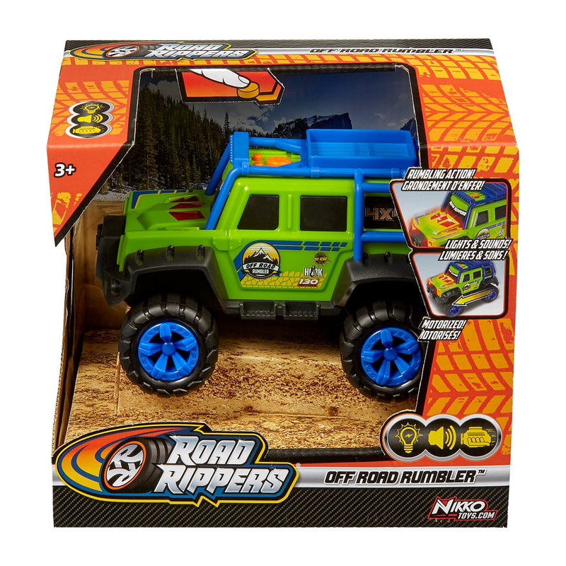Road Rippers | Light and sound effects | Off Road Rumbler Forest Green