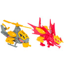 Road Rippers | Playset | Snap'n Play Helicopter and monster Red dragon