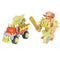 Road Rippers | Playset | Snap'n Play Truck and monster Tan yeti
