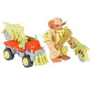 Road Rippers | Playset | Snap'n Play Truck and monster Tan yeti