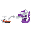 Road Rippers | Playset | Snap'n Play Boat and monster Purple Kraken