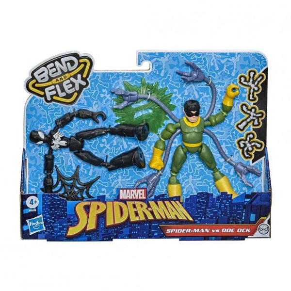 Hasbro | Bend and Flex | Spider-Man Marvel | Play set Spider-Man vs Doc Ock