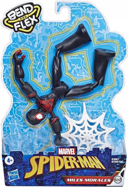 Hasbro | Bend and Flex | Spider-Man Marvel | Miles Morales