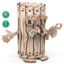 Mr. Playwood | Forest Spirit “Moneybox” | Mechanical Wooden Model