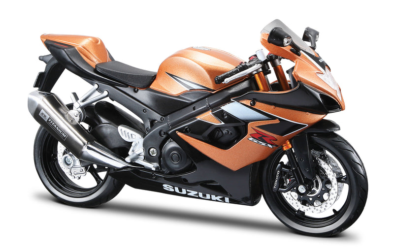MAISTO | Сollectible moto | Suzuki GSX-R1000 gold/black | 1:12