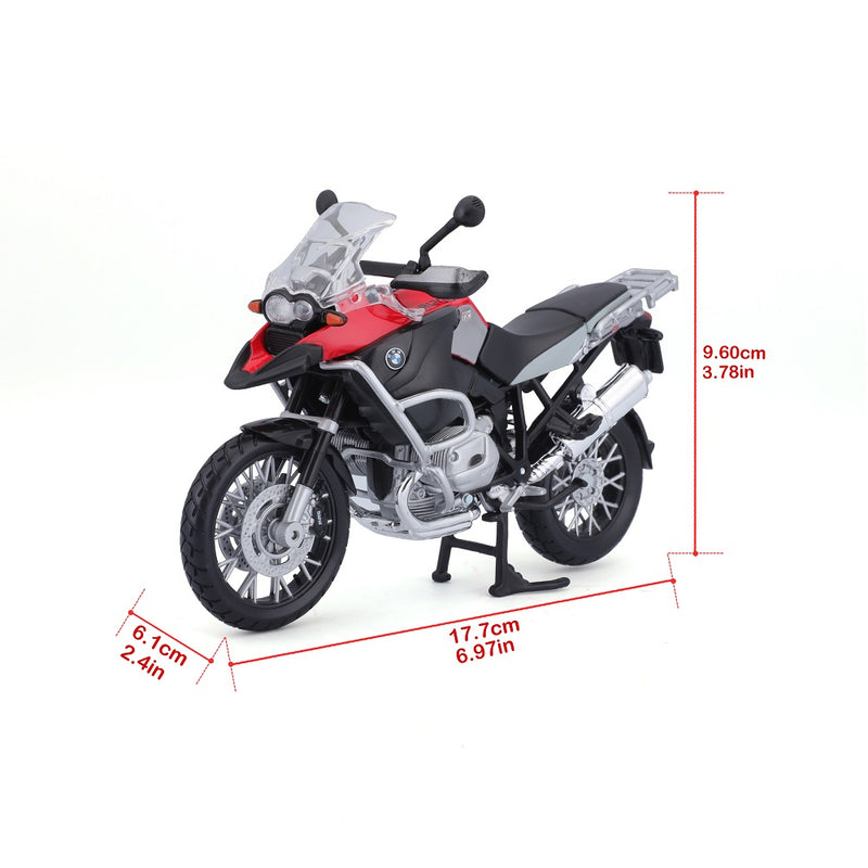 MAISTO | Сollectible moto | BMW  R1200GS black/red | 1:12