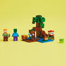 LEGO Minecraft The Swamp Adventure 21240, Building Game Construction Toy