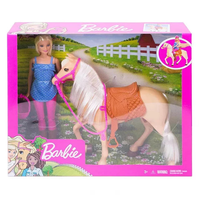 Barbie "Horse Riding" Set  FXH13