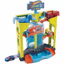 Hot Wheels Play Set - Car Wash: Explosion of Colors from the Color Shifters series