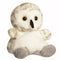 Aurora Soft Toy - Palm Pals Snowy owl, 15 cm