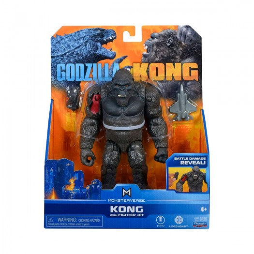 Figure Godzilla vs. Kong - Kong with a fighter