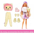 Barbie "Cutie Reveal" doll from the "Soft and Fluffy" series - lion cub  HKR06