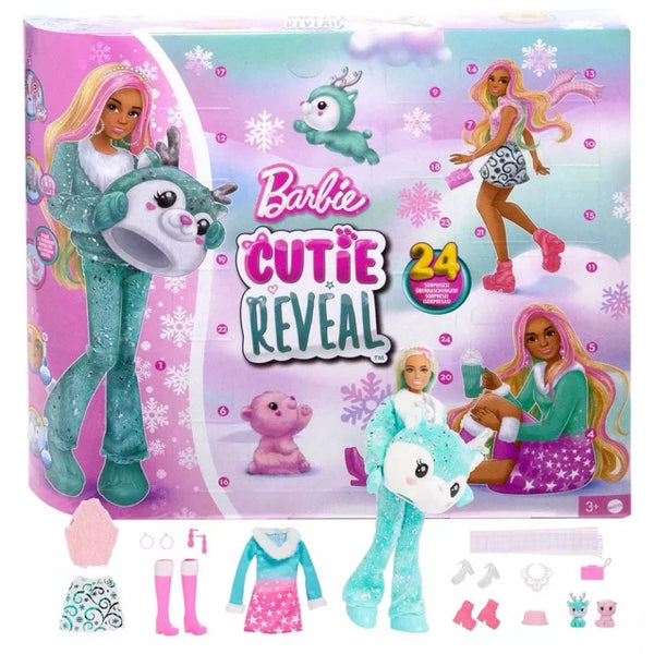 Barbie "Cutie Reveal" Advent Calendar  HJX76