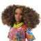 Barbie doll "Fashionista" in a bright dress-shirt  HPF77