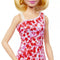 Barbie doll "Fashionista" in a floral print dress  HJT02