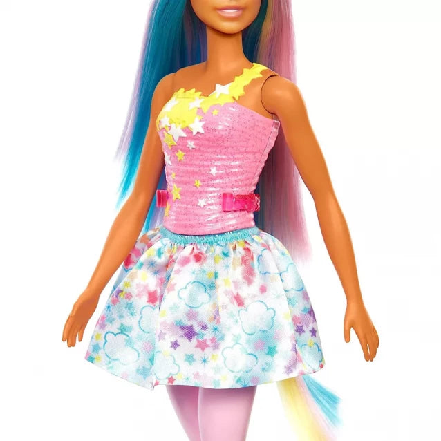 Barbie Dreamtopia - Unicorn doll in light pink style