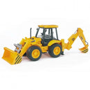 BRUDER | Construction machine | Road loader with JCB 4CX excavator | 1:16