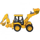 BRUDER | Construction machine | Road loader with JCB 4CX excavator | 1:16