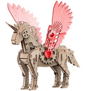 Mr. Playwood | “Mechanical Unicorn S” | Mechanical Wooden Model