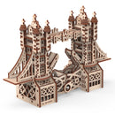 Mr. Playwood | “Tower Bridge S” | Mechanical Wooden Model